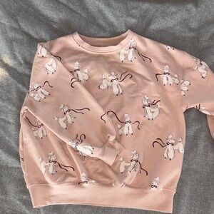 Rylee and Cru poodle sweatshirt - Size 4-5 year